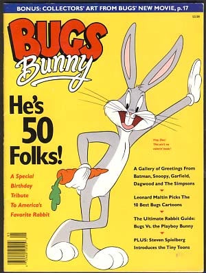 Item #17485 Bugs Bunny Magazine - He's 50 Folks! Authors