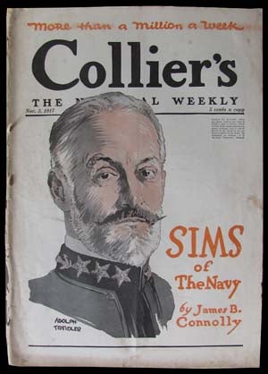 Item #17495 A Reporter's Diary in Collier's November 3, 1917. Ring W. Lardner