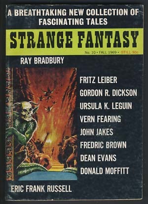 Item #17525 Strange Fantasy No. 10 Fall 1969. Ray Bradbury