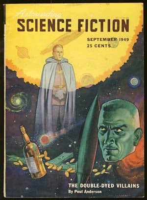 Item #17536 Astounding Science Fiction September 1949 Vol. XLIV No. 1. John W. Campbell, ed, Jr