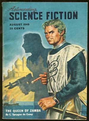 Item #17537 Astounding Science Fiction August 1949 Vol. XLIII No. 6. John W. Campbell, ed, Jr