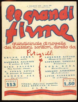 Item #17693 Il mercante di fantasmi (Selecting a Ghost) in Le grandi firme #113 1 Marzo 1929....