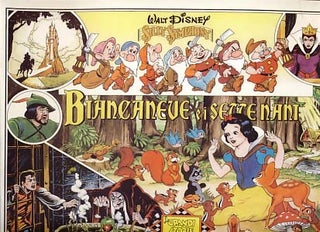 Item #17858 Biancaneve e i sette nani (Snow White and the Seven Dwarfs). Merril De Maris, Hank...