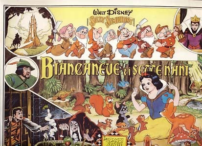 Item #17858 Biancaneve e i sette nani (Snow White and the Seven Dwarfs). Merril De Maris, Hank Porter, Bob Grant.