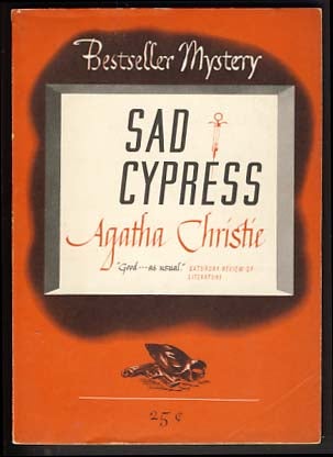 Item #17973 Sad Cypress. Agatha Christie