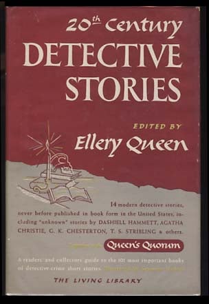 Item #18084 Twentieth Century Detective Stories. Ellery Queen, ed.