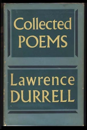 Item #18100 Collected Poems. Lawrence Durrell