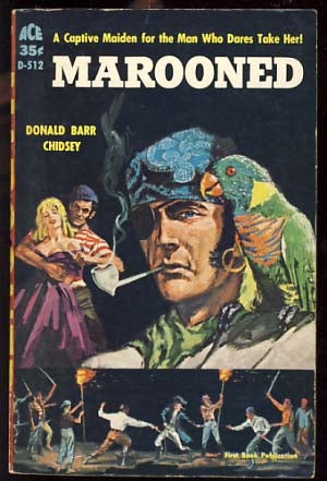 Item #18150 Marooned. Donald Barr Chidsey.
