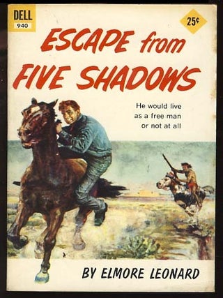 Item #18163 Escape from Five Shadows. Elmore Leonard