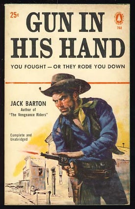 Item #18175 Gun in His Hand. Jack Barton, Joseph Chadwick