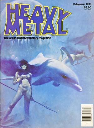 Item #18285 Heavy Metal December 1982 Vol. VI No. 9. Julie Symmons-Lynch, ed