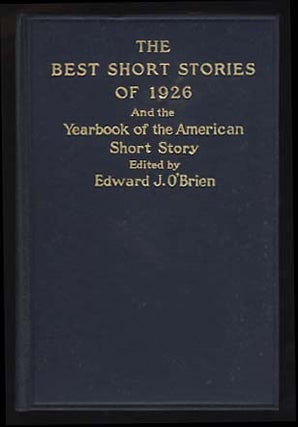 Item #18481 The Undefeated in The Best Short Stories of 1926 and the Yearbook of the American...