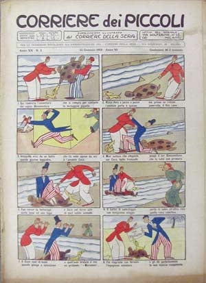 Item #18539 Il Corriere dei Piccoli 1928 Complete Run. Franco Bianchi, ed