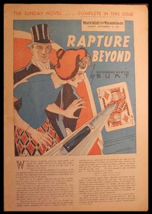 Item #18606 Rapture Beyond in the Chicago Herald and Examiner Sunday, September 19, 1937....