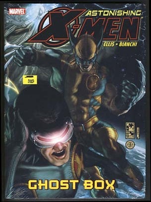 Item #18634 Astonishing X-Men: Ghost Box. Warren Ellis, Simone Bianchi