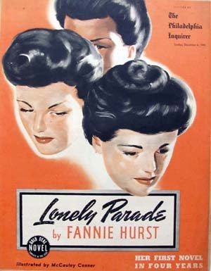 Item #18740 Lonely Parade in The Philadelphia Inquirer Gold Seal Novel Sunday, December 6, 1942. Fannie Hurst.