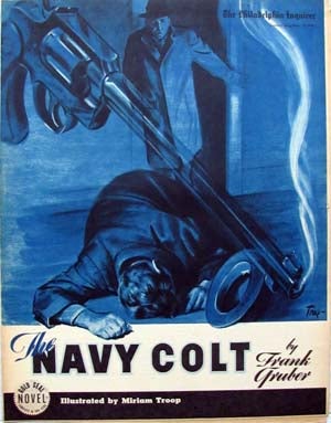 Item #18746 The Navy Colt in The Philadelphia Inquirer Gold Seal Novel Sunday, December 13, 1942....