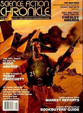 Item #18764 Science Fiction Chronicle October 1993 Vol. 15 No. 1. Andrew I. Porter, ed