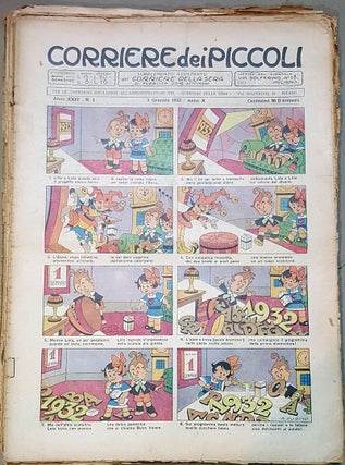 Item #18847 Il Corriere dei Piccoli 1932 Complete Run. Franco Bianchi, ed