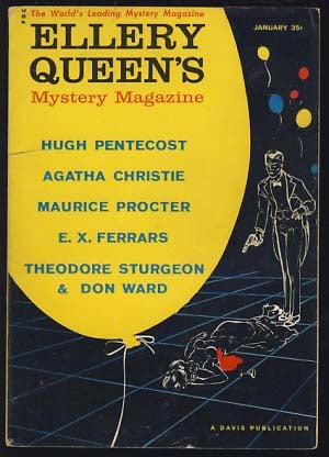 Item #18948 Ellery Queen's Mystery Magazine January 1960. Ellery Queen, ed