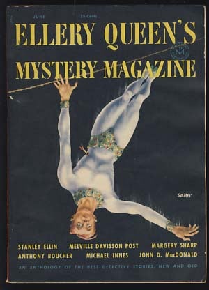 Item #18960 Ellery Queen's Mystery Magazine June 1953. Ellery Queen, ed