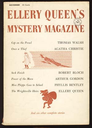 Item #18984 Ellery Queen's Mystery Magazine November 1957. Ellery Queen, ed