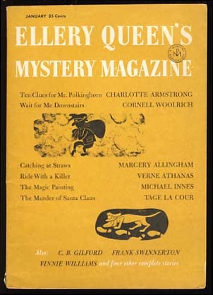 Item #18987 Ellery Queen's Mystery Magazine January 1957. Ellery Queen, ed