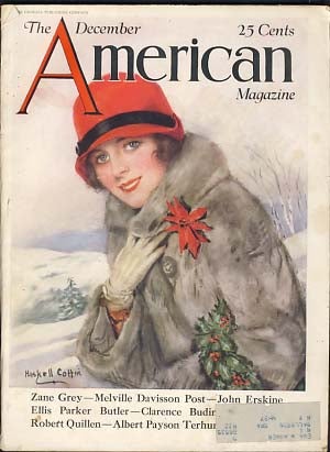 Item #19006 Nevada Part Two in The American Magazine December 1926. Zane Grey