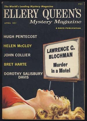 Item #19037 Ellery Queen's Mystery Magazine April 1959. Ellery Queen, ed
