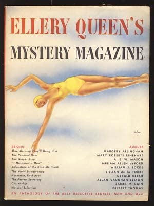 Item #19046 Ellery Queen's Mystery Magazine August 1950. Ellery Queen, ed