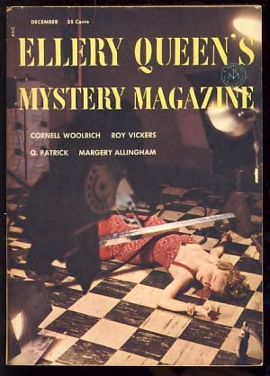 Item #19056 Ellery Queen's Mystery Magazine December 1954. Ellery Queen, ed