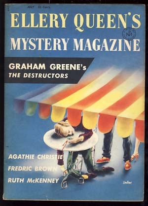 Item #19059 Ellery Queen's Mystery Magazine July 1956. Ellery Queen, ed