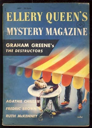 Item #19060 Ellery Queen's Mystery Magazine July 1956. Ellery Queen, ed