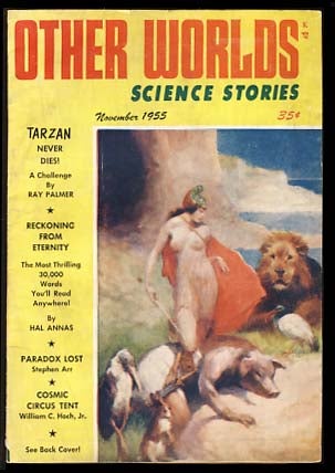 Item #19066 Other Worlds Science Stories November 1955. Raymond Palmer, ed.