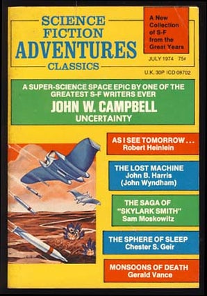 Item #19127 Science Fiction Adventure Classics July 1974. Sol Cohen, ed