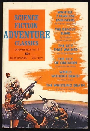 Item #19140 Science Fiction Adventure Classics January 1972. Sol Cohen, ed.