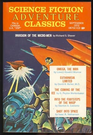 Item #19142 Science Fiction Adventure Classics September 1972. Sol Cohen, ed.