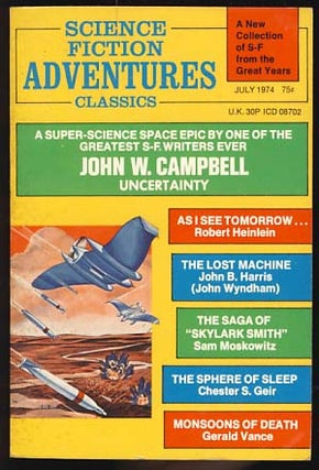 Item #19146 Science Fiction Adventure Classics July 1974. Sol Cohen, ed