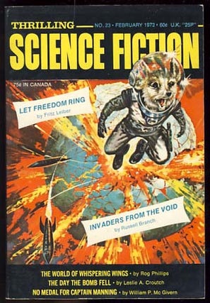 Item #19171 Thrilling Science Fiction February 1972. Sol Cohen, ed