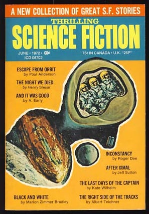 Item #19173 Thrilling Science Fiction June 1972. Sol Cohen, ed