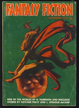 Item #19183 Fantasy Fiction November 1953. Hall Cameron, ed
