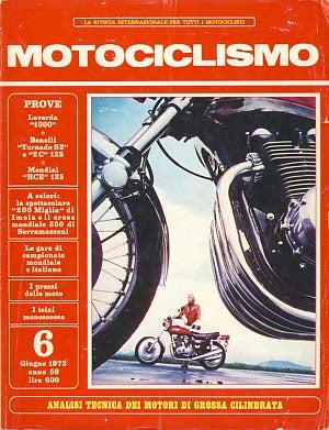 Item #19295 Motociclismo Giugno 1973. Carlo Perelli, ed