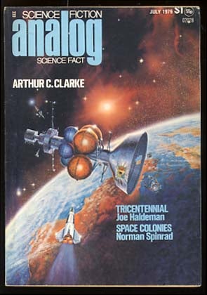 Item #19302 Tricentennial in Analog Science Fiction Science Fact July 1976. Joe Haldeman