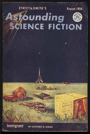 Item #19311 Astounding Science Fiction (British Edition) August 1954. John W. Campbell, ed, Jr