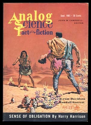 Item #19333 Analog Science Fact & Fiction September 1961. John W. Campbell, ed, Jr