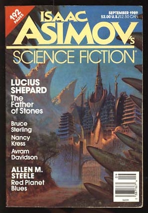 Item #19375 Isaac Asimov's Science Fiction Magazine September 1989. Gardner Dozois, ed