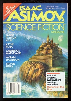 Item #19378 Isaac Asimov's Science Fiction Magazine January 1991. Gardner Dozois, ed