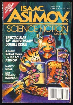 Item #19381 Isaac Asimov's Science Fiction Magazine April 1991. Gardner Dozois, ed.