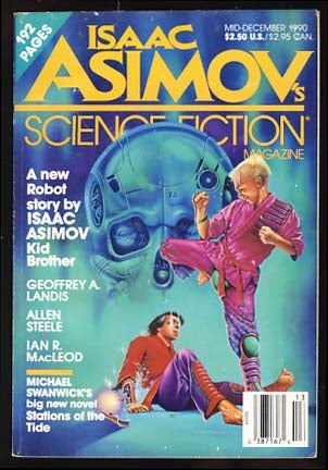 Item #19390 Isaac Asimov's Science Fiction Magazine Mid-December 1990. Gardner Dozois, ed.