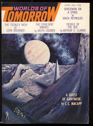 Item #19402 Worlds of Tomorrow June 1963. Frederik Pohl, ed